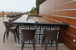 Дизайнерски бар столове от ратан за заведения