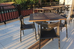 Издръжливи столове от ратан за ресторанти